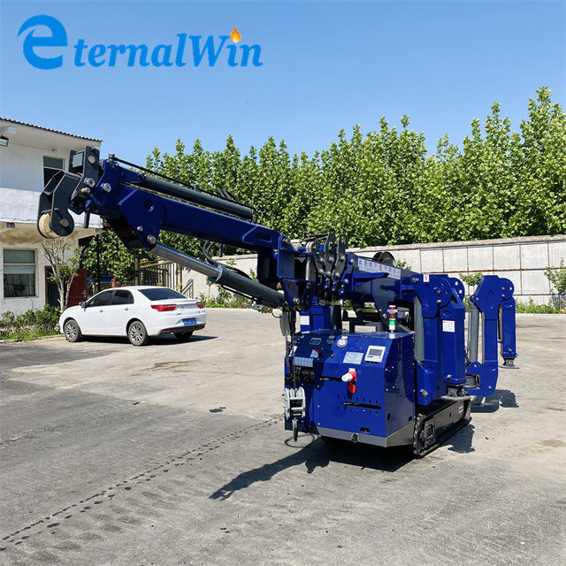 5 Ton Mini Spider Crane Hydraulic Crawler Crane for Sale