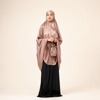 Ensemble de prière Mukena Amara pour femmes, vêtements islamiques modestes