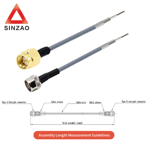 Cáp đồng trục <span class=keywords><strong>RF</strong></span> Wayiii Custom HA500 <span class=keywords><strong>N</strong></span> đực sang <span class=keywords><strong>SMA</strong></span> đực 26.5GHz 50 Ohms, lõi đồng mạ bạc, có lớp chắ<span class=keywords><strong>n</strong></span> - Product Image 6