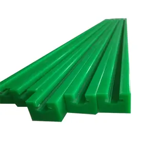 Custom Extrusie Uhmwpe Plastic Profiel Slijtage Strips Uhmw Slijtstrips