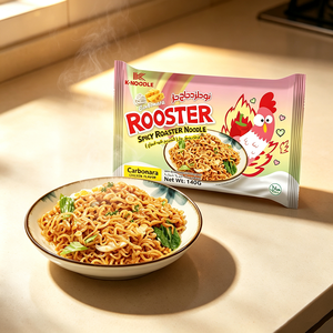 Fideos Ramen con Sabor a Queso Carbonara al Estilo Coreano, Venta al por Mayor de Fábrica - Product Image 4
