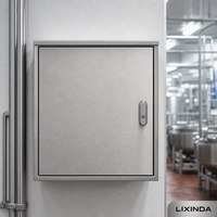 Boîtier de distribution électrique en acier inoxydable 304, étanche IP65, avec porte verrouillable, résistant à la corrosion, armoire personnalisée OEM