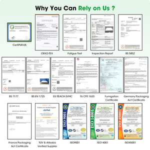 Colchón personalizado de látex de espuma viscoelástica, colchón de hotel con muelles, proveedor de fábrica, colchón de espuma - Product Image 5