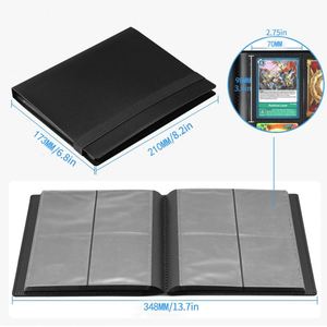 สมุดเก็บการ์ดสะสม FUXI แบบ 4 ช่อง พร้อมแฟ้มสำหรับจัดเก็บและนำเสนอการ์ด MTG, TCG และการ์ดกีฬา - Product Image 2
