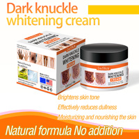 Correcteur de Taches Foncées pour Genoux Sombres, Blanchiment des Phalanges et Crème Éclaircissante Aisselles, Puissante Crème Corporelle Destinée aux Peaux Noires