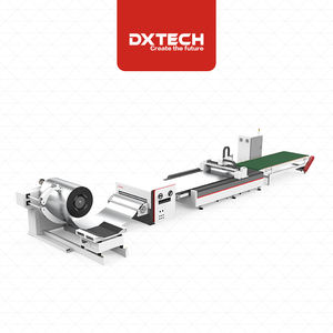 Machine de découpe laser à fibre pour bobines et tôles d'acier, haute productivité, système de nivellement de bobine CNC 4 axes - Product Image 1