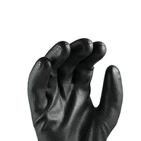Gants de travail antistatiques CHUANGYING, paume en PU blanc, dessus en nylon résistant à l'usure, gants de sécurité résistants à l'usure