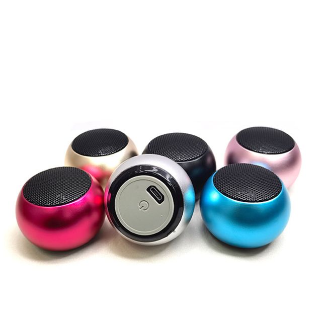 Mini M3 Usb Bt Speaker Gradient Desktop Theater Subwoofer Wirelessperfect Sound Portable Plating Colorful Light Speakers