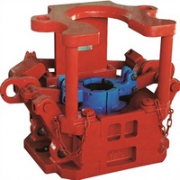 Collier de serrage forgé haute résistance pour tiges hydrauliques, modèle 2030, pour micropiles et foreuses d'ancrage au sol