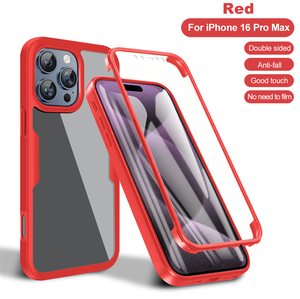 <span class=keywords><strong>Cover</strong></span> completa custodia per telefono 360 protettiva dello schermo per <span class=keywords><strong>iphone</strong></span> 16 pro max 15 14 13 12 <span class=keywords><strong>11</strong></span> <span class=keywords><strong>cover</strong></span> per paraurti in acrilico - Product Image 3