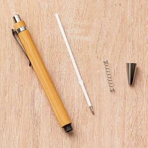 Promotional Bamboo Ballpoint <b>Pen</b> for Office School Business - Product Image 2