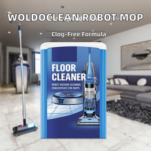 WoldoClean Solution Nettoyante Jetable Écologique pour Sols, pour Robots Laveurs 750 ml, Formule Anti-Colmatage Compatible Dreame <span class=keywords><strong>Roomba</strong></span> - Product Image 2