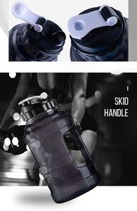 2.2 L 1.89L Large Capacity Sports Water <b>Bottle</b> Custom Logo Gym Jugs Plastic Half Gallon Kettle - Product Image 4