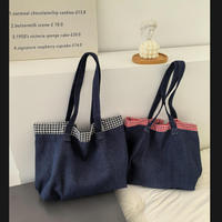 Sac fourre-tout en toile lavée avec logo personnalisé imprimé, coton premium 16 oz, réutilisable, style vintage, sac de courses vintage