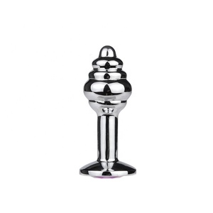Bijoux de couleur pour débutants, <span class=keywords><strong>Plug</strong></span> <span class=keywords><strong>Anal</strong></span> en acier inoxydable <span class=keywords><strong>SM</strong></span>, masseur personnel pour femmes, hommes, Couples, amoureux - Product Image 4