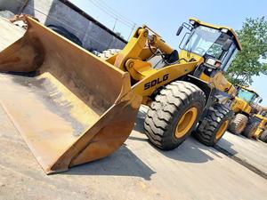 17トンの中型中国ブランドSDLGLG955N中古タイヤローダーL955L955F - Product Image 3