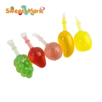 Gelée de fruits de couleur naturelle gel de bonbon liquide pouding sucré