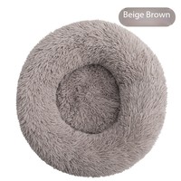 Coussin de luxe pour chat en fausse fourrure écologique de 40 cm, matelas de couchage doux pour animaux de compagnie, tapis de canapé toutes saisons, livraison directe par le fabricant pour chiens