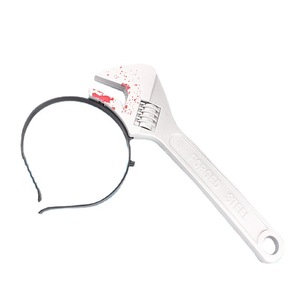 Halloween <b>Headband</b> With Wrench And Pipe <b>Plastic</b> Costume Prop For Cosplay Parties Photoshoots - Product Image 5