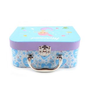 ชุดของขวัญสำหรับเด็กแรกเกิดแบบพกพาสีน้ำเงินตุ๊กตายูนิคอร์นตุ๊กตายัดไส้สัตว์ผ้าห่มยัดนุ่นชุดกระเป๋าเดินทาง - Product Image 4