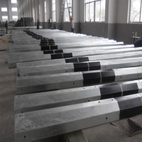 Torre de Acero Galvanizado con Cables de Refuerzo