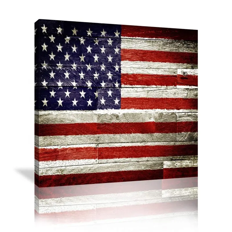 ธงชาติอเมริกันโบราณ,ผนังพื้นหลังทำจากไม้ผ้าใบภาพตกแต่งบ้านห้องนั่งเล่นโปสเตอร์ภาพวาดห้องนอน