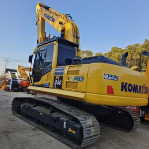 Excavadora Komatsu usada, máquina excavadora de construcción de 24 toneladas, motor original, bomba de caja de cambios, PLC, 400, 240LC - Product Image 1