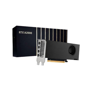 การ์ดจอเวิร์กสเตชันระดับมืออาชีพ 12GB GDDR6 รองรับ Mini DisplayPort 1.4 จำนวน 4 พอร์ต กำลังไฟ 70W ดีไซน์บางเฉียบสำหรับเดสก์ท็อป GPU Quadro RTX A2000 ประสิทธิภาพสูง - Product Image 1