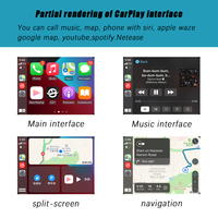 Adaptateur CarPlay sans fil CZT-AUTO Original pour mise à niveau d'écran, compatible Volvo XC90 XC60 XC40 S90 S60 V90 V60 Android pour lecteur DVD