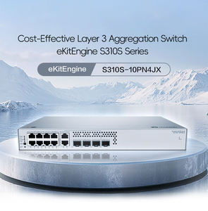 Switch HUA WEI S310S-10PN4JX: 8 Puertos GE + 2 Puertos 2.5GE + 2 Puertos 2.5SFP + 2 Puertos 10GE, POE, Mejora la Eficiencia de la Red Empresarial - Product Image 1