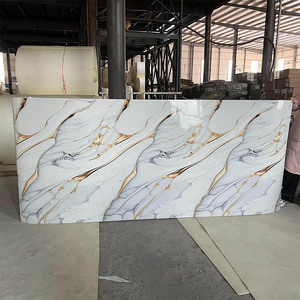 Thanh lịch bằng đá cẩm thạch hạt PVC hình nền tường gạch cho phòng ngủ hiện đại 3D kết cấu hình học nhanh chóng Peel & Stick bền dễ dàng bảo trì - Product Image 6