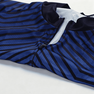 Vêtements de cyclisme saisonniers à manches longues et courtes, personnalisés en usine en Chine, multi-motifs et multi-couleurs, pour temps chaud, en stock - Product Image 3