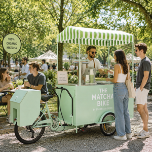 Tricycle mobile à trois roues Etodevice pour la vente de café en extérieur - Product Image 1