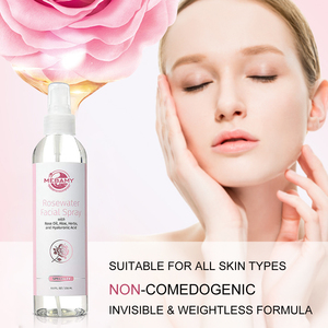 Spray hydratant pour le visage à l'<span class=keywords><strong>eau</strong></span> <span class=keywords><strong>de</strong></span> <span class=keywords><strong>rose</strong></span>, vegan et naturel, soin <span class=keywords><strong>de</strong></span> la peau, étiquette privée, tonique pour le visage - Product Image 2