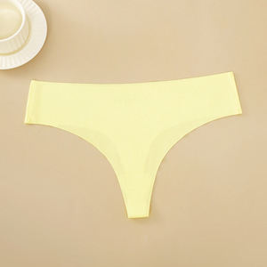 Culotte string sans couture pour femme, sous-vêtements élastiques, string sexy, culottes pour femme - Product Image 5