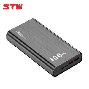 STW 65w 100w 140w Haute Capacité Téléphone Powerbank Cas Portable Charge Rapide Grand Ordinateur Portable Power Bank - Product Image 4