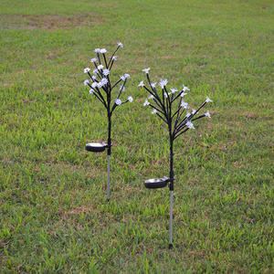 Guirlande lumineuse LED en forme de cerisier pour Noël, fleurs de cerisier, jardin, extérieur, chemin, cour, décoration de jardin, IP65 - Product Image 4