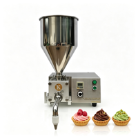 Machine à garnir polyvalente pour pâtisseries : beignets, croissants, éclairs, cupcakes, tartes, biscuits, muffins, choux, crème anglaise, confiture, chocolat