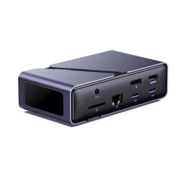 MINISFORUM TB4-01 12-in-1 Thunderbolt 4 Dock 8K 2.5G Ethernet SD TF Reader 180W PD Charging Hub