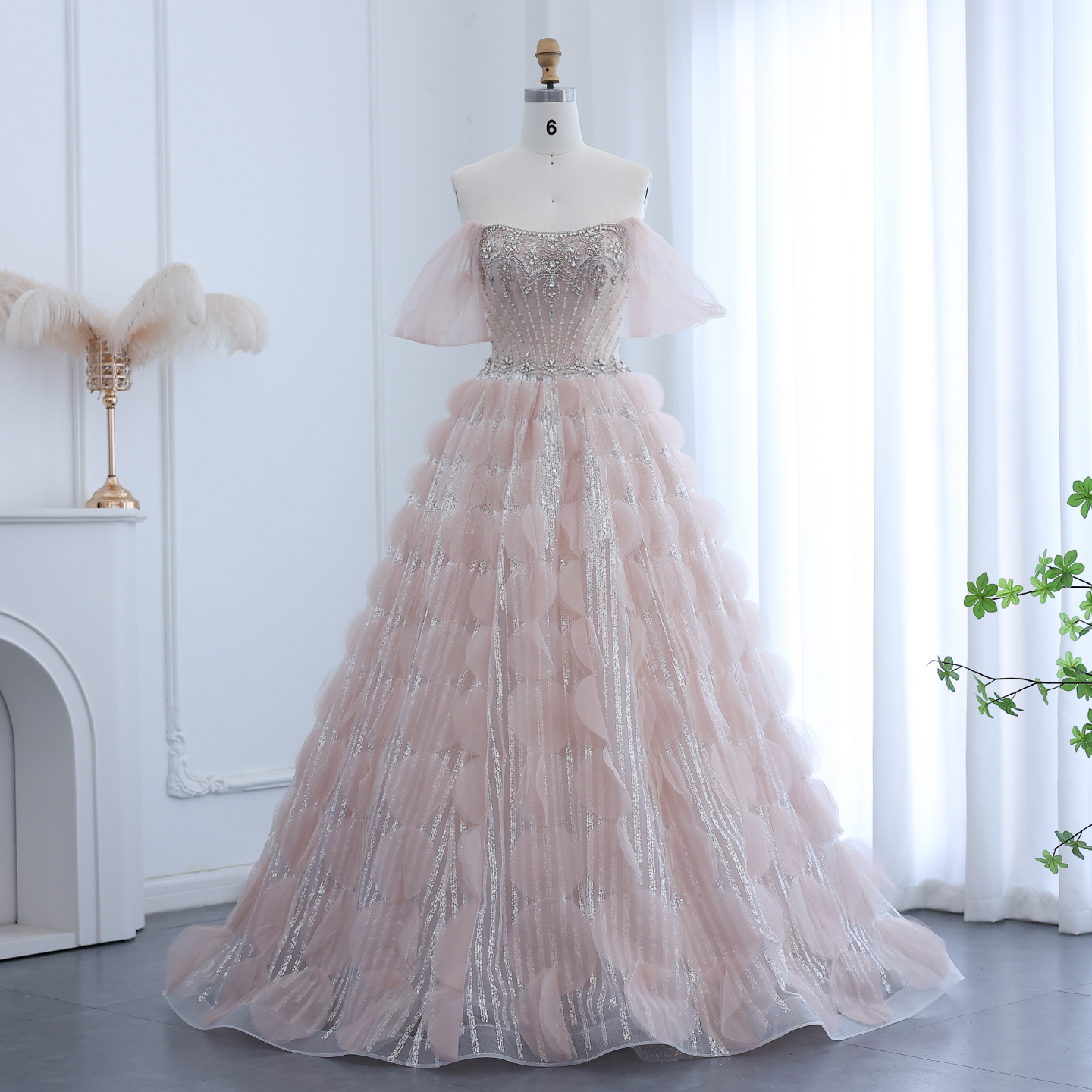 Blush Colored Ball Gowns - Elegant \u0026 Sweet 16 Dress Ideas