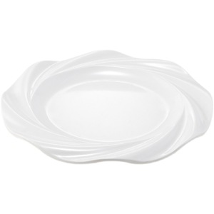 Plato redondo creativo de melamina para hotel, restaurante, plato frío para freír, sopa, vajilla comercial de imitación de porcelana, duradera - Product Image 5