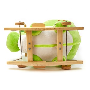 Juguete <span class=keywords><strong>de</strong></span> Peluche para Bebés y Niños, Dinosaurio, Asiento Mecedor <span class=keywords><strong>de</strong></span> Madera para Niños Pequeños - Product Image 5