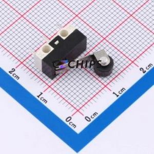 DM-1A-15GP-Z Limit Switch SIP-3P,12.8x5.8mm Switch Single Pole Double Throw Press Piece, Roller 12.8mm 5.8mm - Product Image 2
