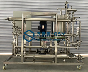 Ot ekstraksiyonu için MF,UF,NF,RO Spiral yara polimer membran elemanı ile ayırma ve konsantrasyon testi pilotu - Product Image 2