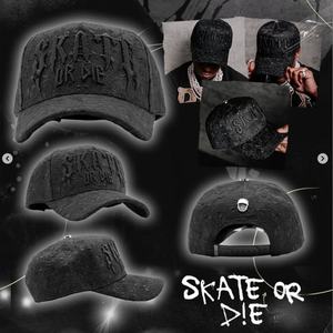 Gorras Barbas en Stock, Superventas, con Bordado 3D, Estilo Desgastado, Visera de Gamuza Original, Ajustables, de <span class=keywords><strong>5</strong></span> Paneles, <span class=keywords><strong>SCREAM</strong></span> Barbas Hats - Product Image 5