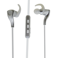 Écouteurs intra-auriculaires filaires en gros, stéréo 3,5 mm avec microphone, suppression du bruit, étanchéité IPX-4, cordon de 2 m pour appels mains libres