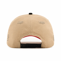 Casquette de baseball brodée sur mesure en sergé de coton, ajustable avec fermeture snapback, broderie de logo personnalisée, fabricant de casquettes OEM
