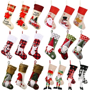 Chaussettes <span class=keywords><strong>de</strong></span> Noël personnalisées <span class=keywords><strong>de</strong></span> luxe OurWarm, grandes, à <span class=keywords><strong>suspendre</strong></span>, en toile <span class=keywords><strong>de</strong></span> jute, pour la sublimation, pour la broderie - Product Image 6