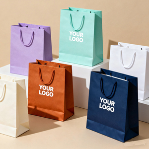 Bolsa de Compras de Papel Reciclable de Lujo HONPAK con Logotipo Personalizado y Laminación para Joyería, Relojes, Perfumes y Productos <span class=keywords><strong>CBD</strong></span> - Product Image 4