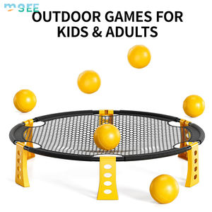 SeeMore Ensemble de jeux de plage personnalisable avec logo, jeu de rebond, volley-ball de plage pour la famille, enfants et adultes, ensemble de Spike Ball, ballon de plage - Product Image 4